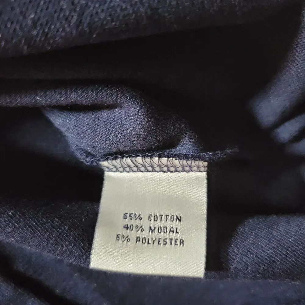 NWT Peter Millar Mens M Crown Comfort 1/4 Zip Pullover Navy